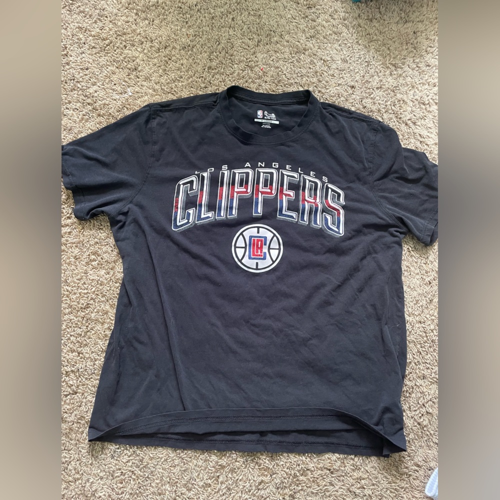 Black LA Clippers T Shirt